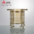 Vaso de mesa de mesa Decoração de decoração de vidro hidropônico vaso